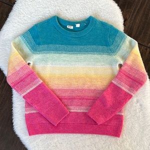 GAP Kids Rainbow Striped Sweater
